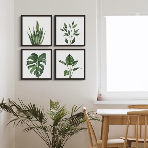 Botanical Wall Art Set of 4 Prints