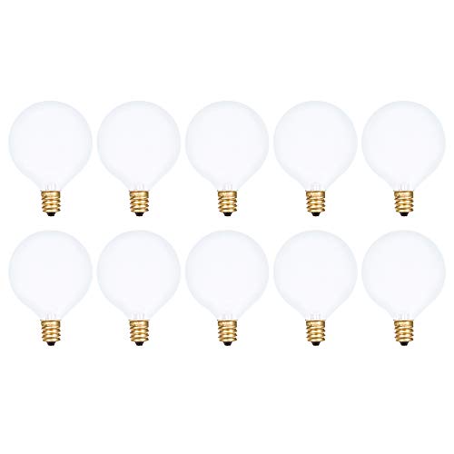 Simba Lighting G16.5 Frosted Globe Bulb Pack