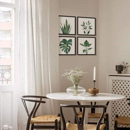 Botanical Wall Art Set of 4 Prints