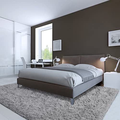 Ultra Soft Gray Area Rug for Kids' Bedrooms