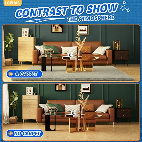 Ultra Soft Gray Area Rug for Kids' Bedrooms