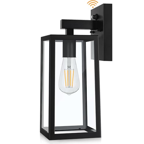 Dusk to Dawn Waterproof Wall Lantern for Outdoors