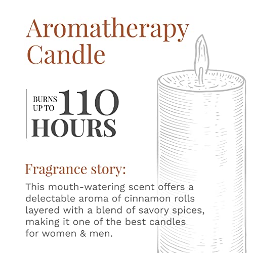 Cinnamon Rolls Scented Candle, 18 oz Aromatherapy