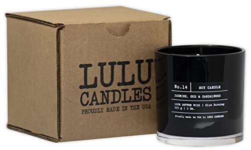 Lulu Luxury Soy Candle: Jasmine & Oud Blend