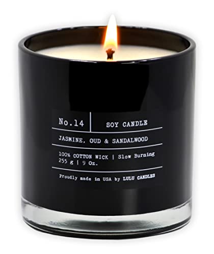 Lulu Luxury Soy Candle: Jasmine & Oud Blend