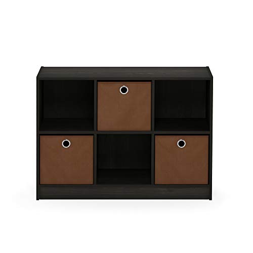 Espresso 3x2 Cube Storage Bookcase Organizer