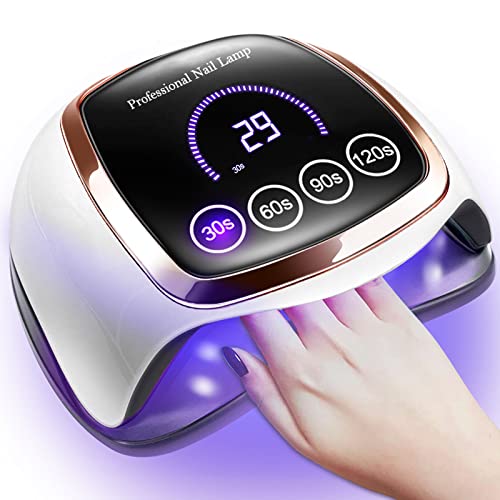 168W UV LED Nail Lamp for Home & Salon
