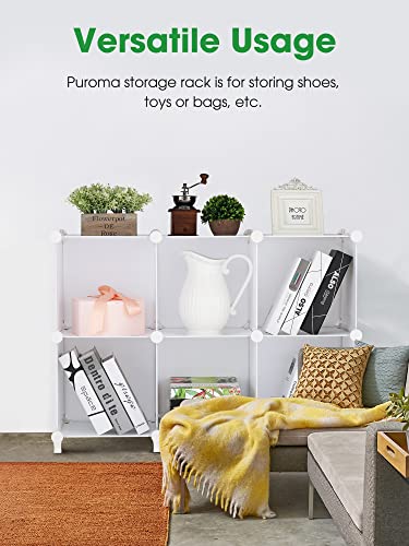 6-Cube Storage Organizer for Bedroom and Home
