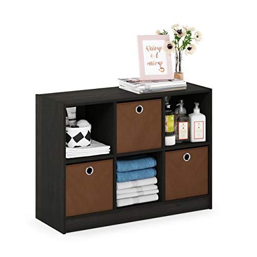Espresso 3x2 Cube Storage Bookcase Organizer
