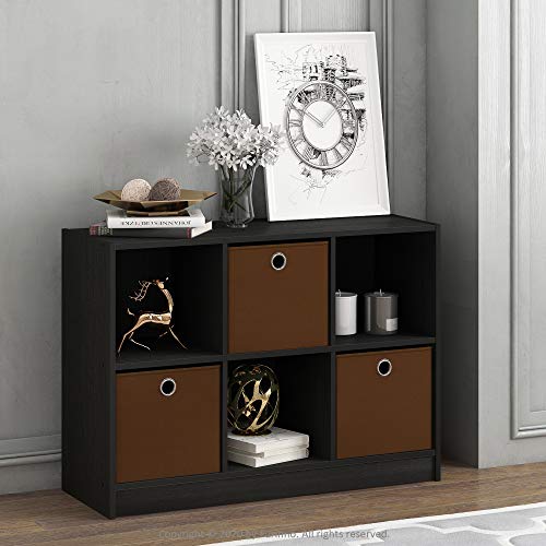 Espresso 3x2 Cube Storage Bookcase Organizer