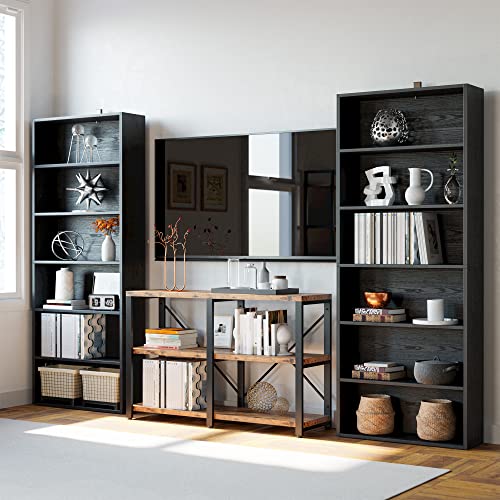 6-Tier Floor Standing Bookcase for Stylish Decor