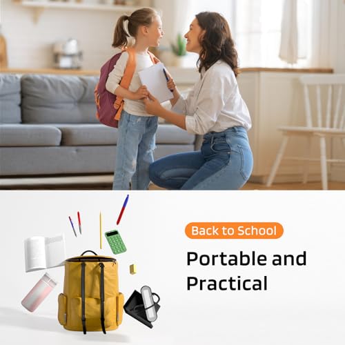 Compact LED Desk Lamp with Flexible Gooseneck