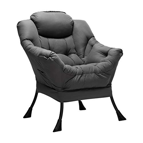 HollyHOME Cozy Large Lazy Chair - Dark Grey