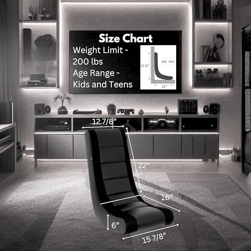Classic Video Rocker Gaming Chair for Kids & Teens