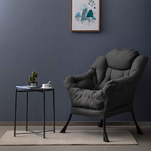 HollyHOME Cozy Large Lazy Chair - Dark Grey