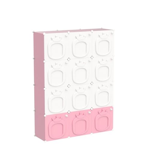 Maginels Pink Kids Wardrobe Closet Organizer