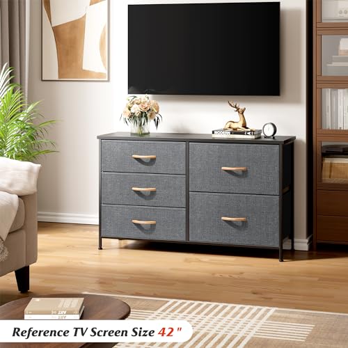 5-Drawer Bedroom Dresser with Stylish Storage
