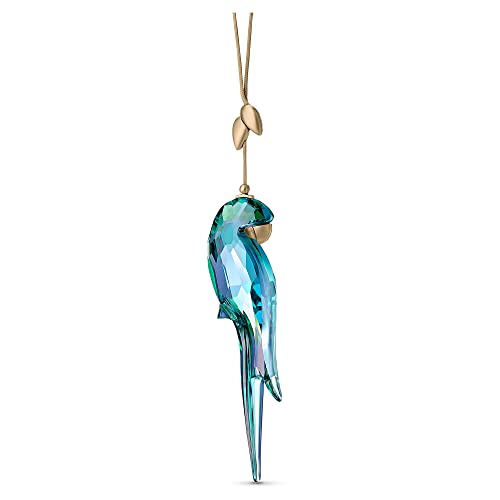Purple Swarovski Jungle Beats Parrot Ornament