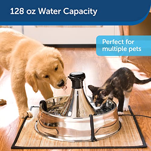 Stainless Steel Pet Fountain for Parrots