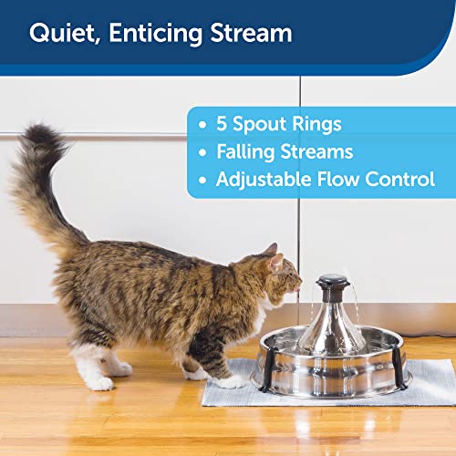 Stainless Steel Pet Fountain for Parrots