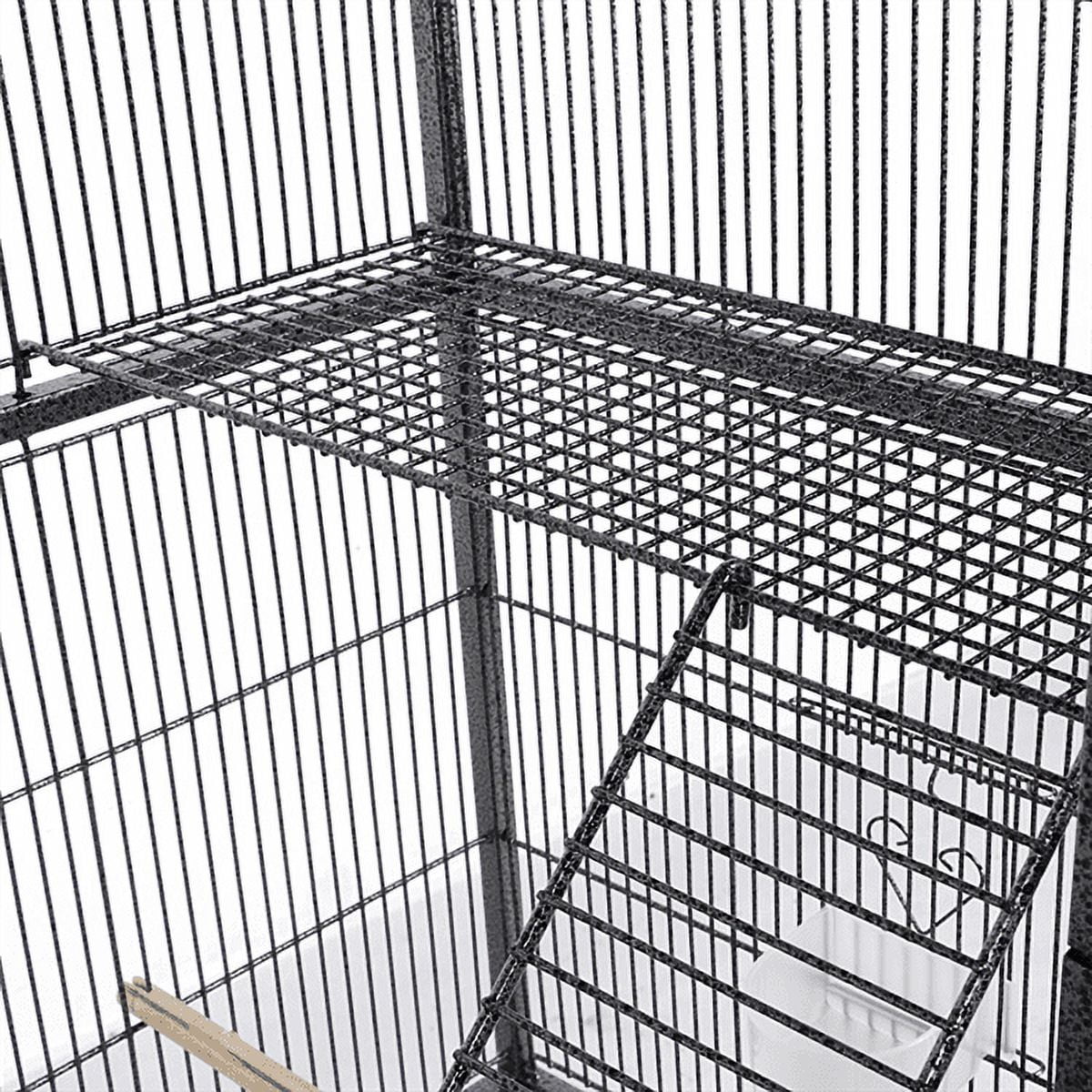 XL Metal Rolling Pet/Bird Cage + Stand