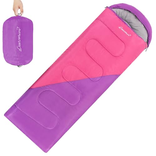 Clostnature Lightweight Sleeping Bag for Women & Kids