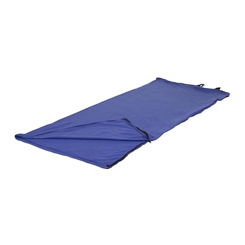 Women's Stansport Blue Fleece Sleeping Bag 32"x75