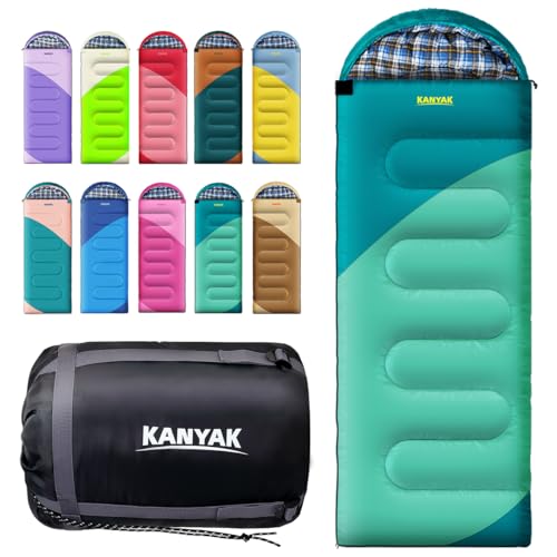 KANYAK Versatile Sleeping Bag for All Seasons