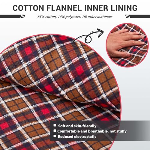 KingCamp XL Flannel Lined Sleeping Bag for Women