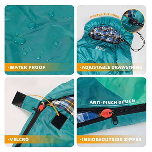 KANYAK Versatile Sleeping Bag for All Seasons