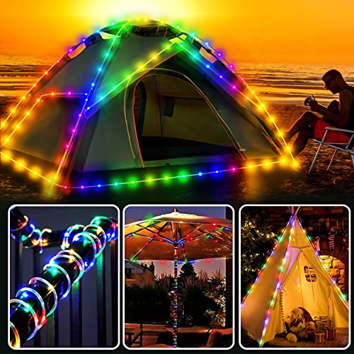 Multi-Mode LED String Lights for Outdoor Adventures