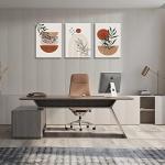 Boho Mid-Century Wall Art Set