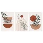 Boho Mid-Century Wall Art Set