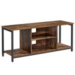 VASAGLE Rustic TV Stand for Up to 55" TVs