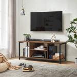 VASAGLE Rustic TV Stand for Up to 55" TVs