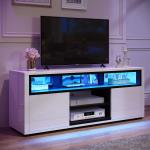 High Gloss LED TV Stand Cabinet for 60-Inch TVs