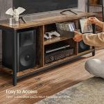 VASAGLE Rustic TV Stand for Up to 55" TVs