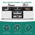High Gloss LED TV Stand Cabinet for 60-Inch TVs