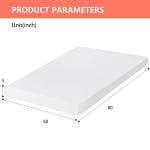 5-Inch Gel Memory Foam Mattress for Cooler Sleep
