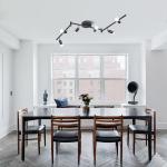 LED Track Lighting Kit Flexibly Rotatable Light Heads 4/6 Way Ceiling Spotlight