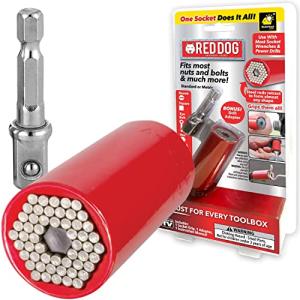 Red Dog Socket with Drill Adapter – 2 In