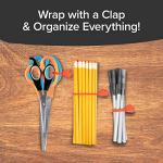 Magnetic Silicone Zip Ties for Cables and Cords