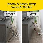 Magnetic Silicone Zip Ties for Cables and Cords