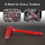 Red Dog Socket with Drill Adapter for Versatile Use