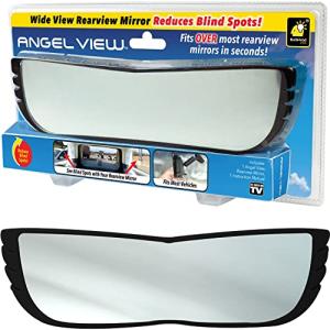 Angel View Wide-Angle Rearview Mirror – Reduce Blind Spots