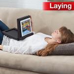 Ontel Pillow Pad Multi-Angle Tablet Stand, Gray