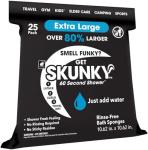 Extra Large Rinse-Free Bathing Sponge Wipes