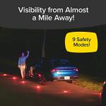 LED Magnetic Road Flares - 15 Safety Modes