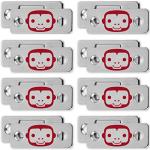 RUBY Monkey Magnets - Slim Magnetic Plates for Easy Use