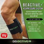 BEACTIVE Plus Acupressure System - Sciatica Pain Relief Brace For Sciatic Nerve Pain, Lower Back, & Hip- Knee Brace With Pressure Pad Targeted Compression - Unisex